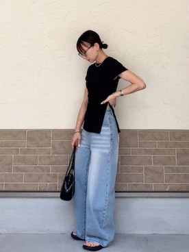 「feepur（フェピュール）のアイテム」を使った、SIZUさん（レディース・156cm）の夏コーディネート