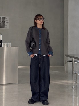「feepur（フェピュール）のアイテム」を使った、SIZUさん（レディース・156cm）の秋コーディネート