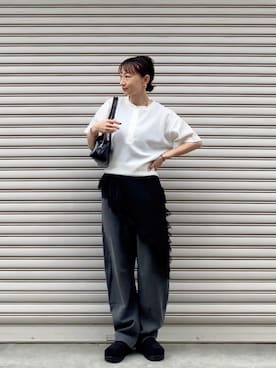 「Re:EDIT（リエディ）のアイテム」を使った、SIZUさん（レディース・156cm）の春コーディネート