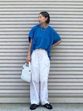 SIZUさん（レディース・156cm）の夏コーディネート