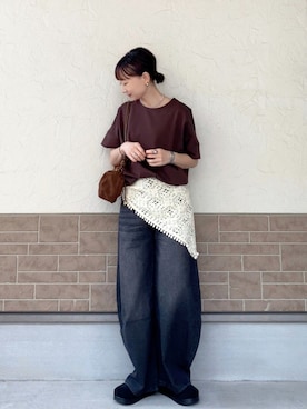 「Emma Taylor（エマテイラー）のアイテム」を使った、SIZUさん（レディース・156cm）の春コーディネート