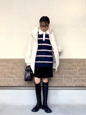 SIZUさん(レディース・156cm)の冬コーディネート