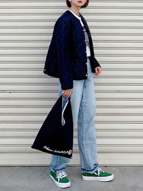 トラディショナルウェザーウェア デニムジャケット 34 アークリー ノーカラー トラディショナルウェザーウェア アークリーAラインデニム 34