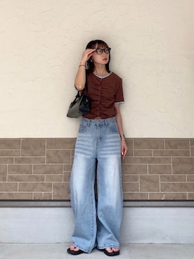 SIZUさん（レディース・156cm）の夏コーディネート