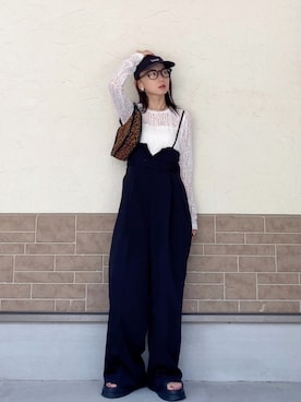 「UGG（アグ）のアイテム」を使った、SIZUさん（レディース・156cm）の夏コーディネート