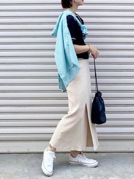 SIZUさん(レディース・156cm)の夏コーディネート