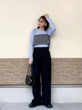 「feepur（フェピュール）のアイテム」を使った、SIZUさん（レディース・156cm）の冬コーディネート