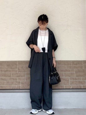 「MONO-MART（モノマート）のアイテム」を使った、SIZUさん（レディース・156cm）の春コーディネート