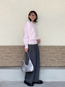 SIZUさん（レディース・156cm）の冬コーディネート