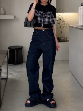 「Aunely（オーネリー）のアイテム」を使った、SIZUさん（レディース・156cm）の夏コーディネート