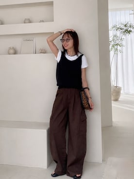 SIZUさん（レディース・156cm）の夏コーディネート
