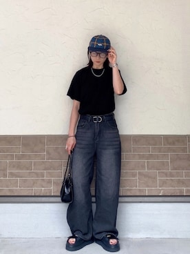 「アイテム（メイクアップ）」を使った、SIZUさん（レディース・156cm）の夏コーディネート
