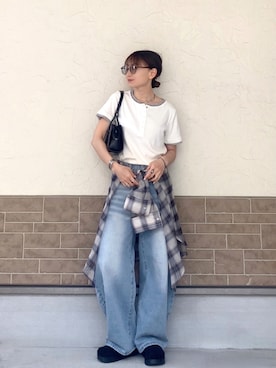 「アイテム（フレグランス）」を使った、SIZUさん（レディース・156cm）の春コーディネート