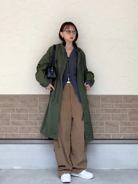 「feepur（フェピュール）のアイテム」を使った、SIZUさん（レディース・156cm）の冬コーディネート