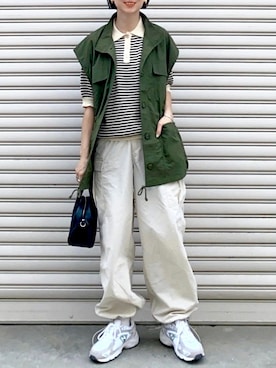 SIZUさん（レディース・156cm）の春コーディネート