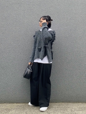 「Ungrid（アングリッド）のアイテム」を使った、SIZUさん（レディース・156cm）の秋コーディネート