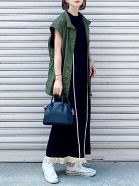 SIZUさん（レディース・156cm）の夏コーディネート