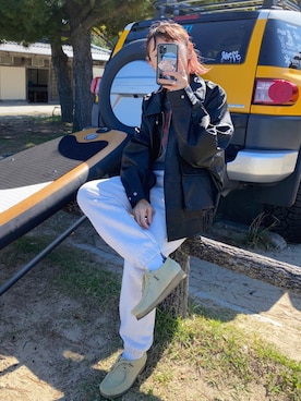 「GRL（グレイル）のアイテム（ブルゾン）」を使った、SIZUさん（レディース・156cm）の秋コーディネート