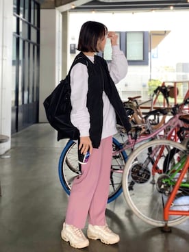 SIZUさん（レディース・156cm）の冬コーディネート