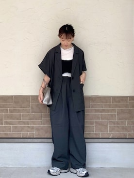 「MONO-MART（モノマート）のアイテム」を使った、SIZUさん（レディース・156cm）の春コーディネート