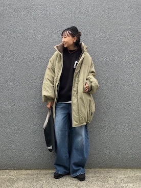 「アイテム（その他シューズ）」を使った、SIZUさん（レディース・156cm）の秋コーディネート