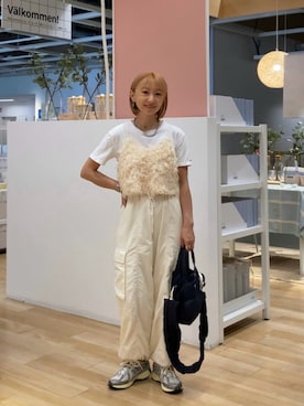 「apres jour mignon（アプレジュールミニョン）のアイテム」を使った、SIZUさん（レディース・156cm）の秋コーディネート