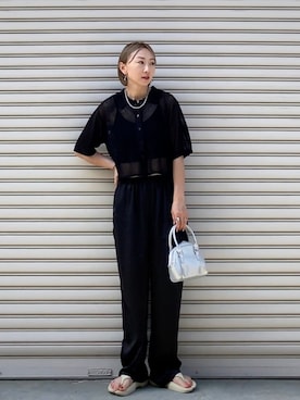 SIZUさん（レディース・156cm）の夏コーディネート