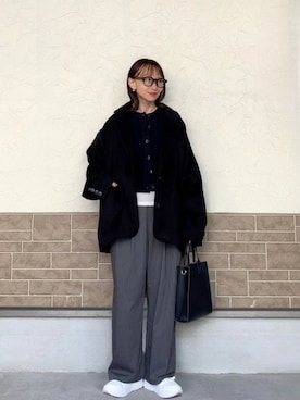 SIZUさん(レディース・156cm)の冬コーディネート