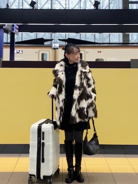 SIZUさん（レディース・156cm）の冬コーディネート