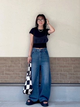 SIZUさん(レディース・156cm)の夏コーディネート