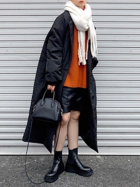「frames RAY CASSIN（フレームスレイカズン）のアイテム」を使った、SIZUさん（レディース・156cm）の秋コーディネート