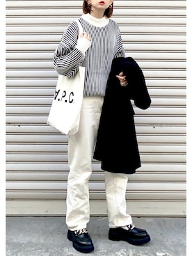 SIZUさん（レディース・156cm）の冬コーディネート