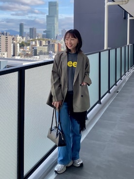 「Dior（ディオール）のアイテム（ファンデーション）」を使った、SIZUさん（レディース・156cm）の春コーディネート