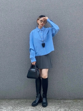 「feepur（フェピュール）のアイテム」を使った、SIZUさん（レディース・156cm）の夏コーディネート