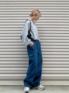 「NOISE MAKER（ノイズメーカー）のアイテム」を使った、SIZUさん（レディース・156cm）の秋コーディネート