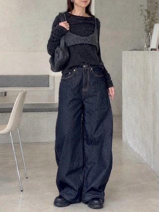 「tiptop(ティップトップ)の【2サイズ展開】アソートショートブーツ(ブーツ)」を使った、SIZUさん(レディース・156cm)の秋コーディネート