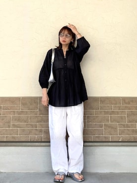 「Aunely（オーネリー）のアイテム」を使った、SIZUさん（レディース・156cm）の春コーディネート