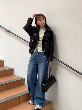 「アイテム（メイクアップ）」を使った、SIZUさん（レディース・156cm）の春コーディネート