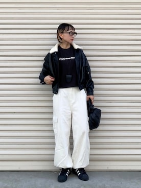 「feepur by saya（フェピュールバイサヤ）のアイテム」を使った、SIZUさん（レディース・156cm）の秋コーディネート