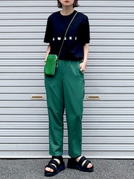 「アイテム（財布）」を使った、SIZUさん（レディース・156cm）の春コーディネート