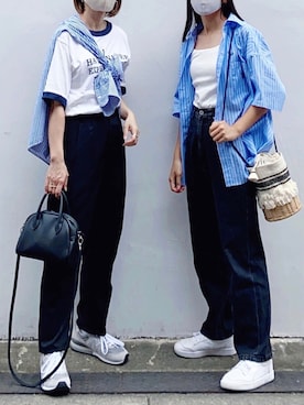 SIZUさん（レディース・156cm）の夏コーディネート