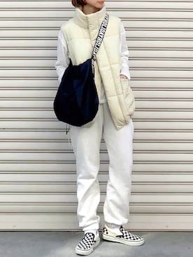「WEGO（ウィゴー）のアイテム（ジャケット/アウター）」を使った、SIZUさん（レディース・156cm）の秋コーディネート