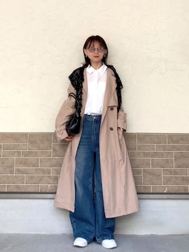 「アイテム（メイクアップ）」を使った、SIZUさん（レディース・156cm）の春コーディネート