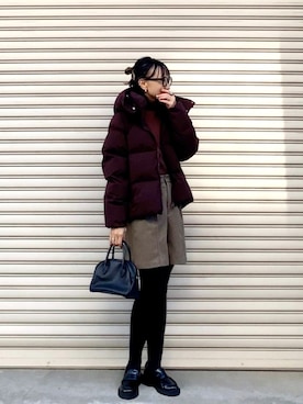 SIZUさん（レディース・156cm）の冬コーディネート