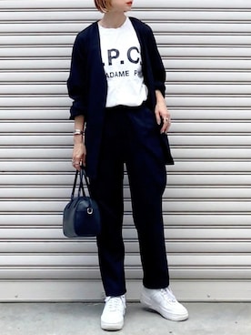 SIZUさんの（A.P.C. | アーペーセー）を使ったコーディネート