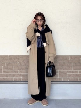 「Re:EDIT（リエディ）のアイテム」を使った、SIZUさん（レディース・156cm）の春コーディネート