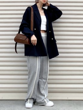 SIZUさん（レディース・156cm）の冬コーディネート