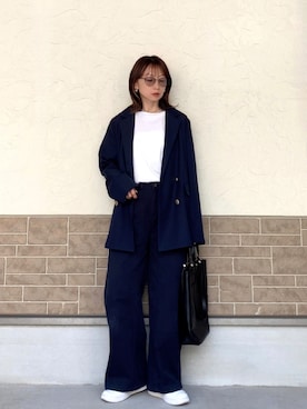 「アイテム（メイクアップ）」を使った、SIZUさん（レディース・156cm）の春コーディネート