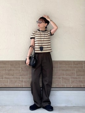 「feepur（フェピュール）のアイテム」を使った、SIZUさん（レディース・156cm）の春コーディネート