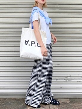 SIZUさん（レディース・156cm）の夏コーディネート